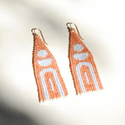 Stacked Waterfall Beaded Earrings (3 Colorways)