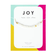 Moonstone Morse Code Necklace Customize your Code