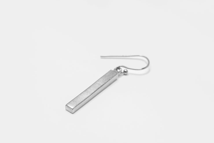 Miladi Small Oxidized Silver Earrings