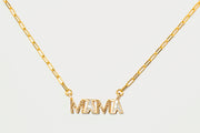 Mama Gold Vermeil Pendant Necklace