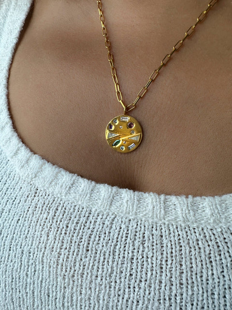 Marfee Gold Vermeil Pendant Necklace