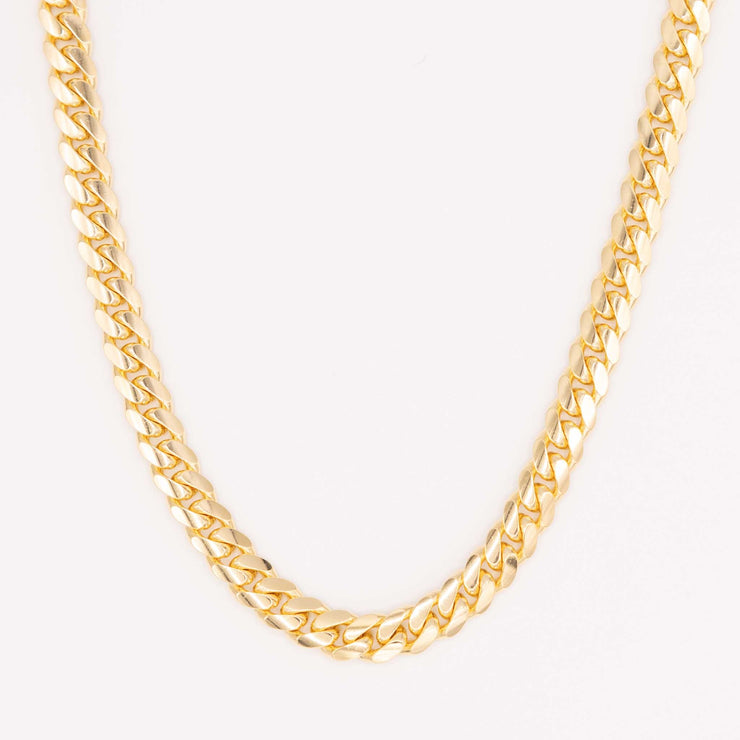 Gold Miami Cuban Chain 10mm