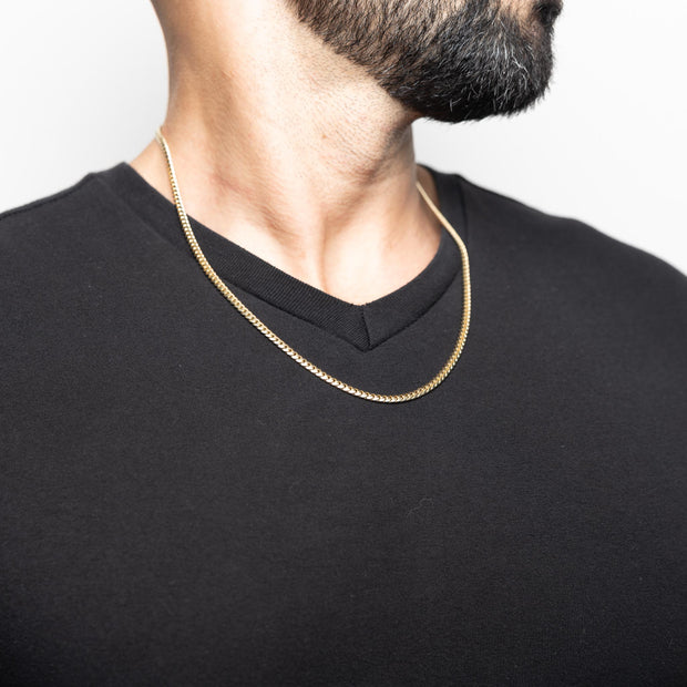 Solid Gold Miami Cuban Chain 4mm