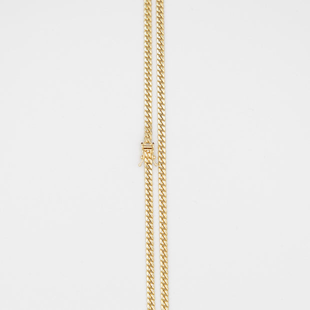 Solid Gold Miami Cuban Chain 4mm