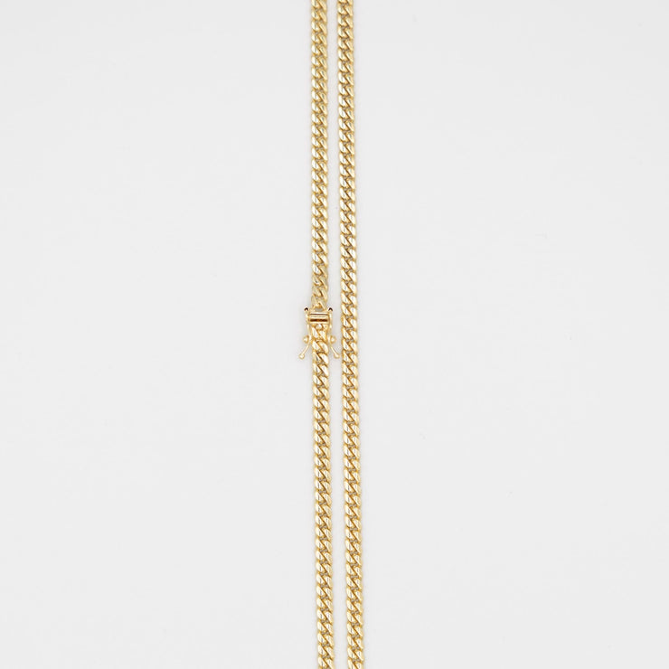 Solid Gold Miami Cuban Chain 4mm