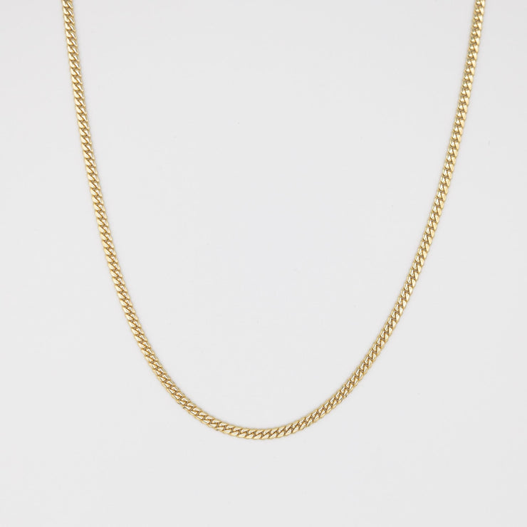 Solid Gold Miami Cuban Chain 4mm