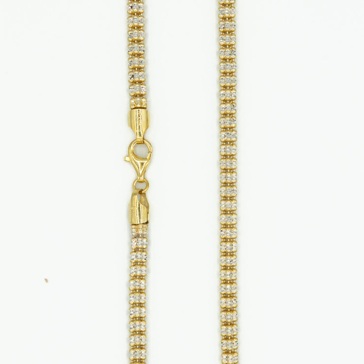 Two Tone Ice Chain 5mm