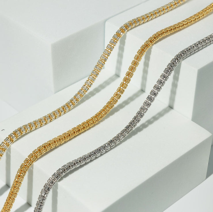 Gold Ice Chain 5mm