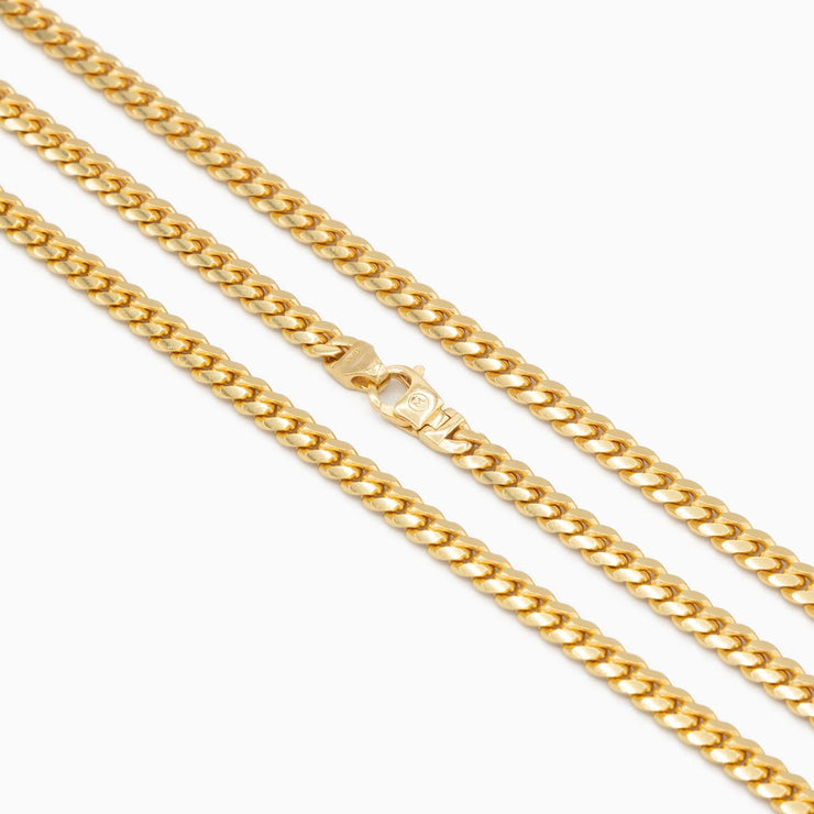 Gold Miami Cuban Chain 5mm