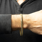 Solid Gold Miami Cuban Bracelet 8mm