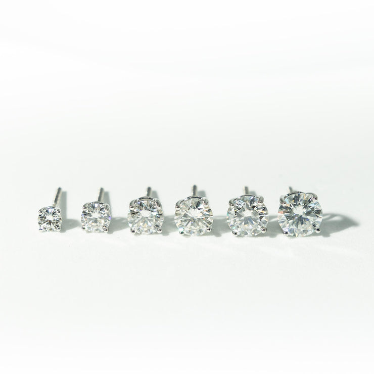 Classic Four Prong Diamond Studs