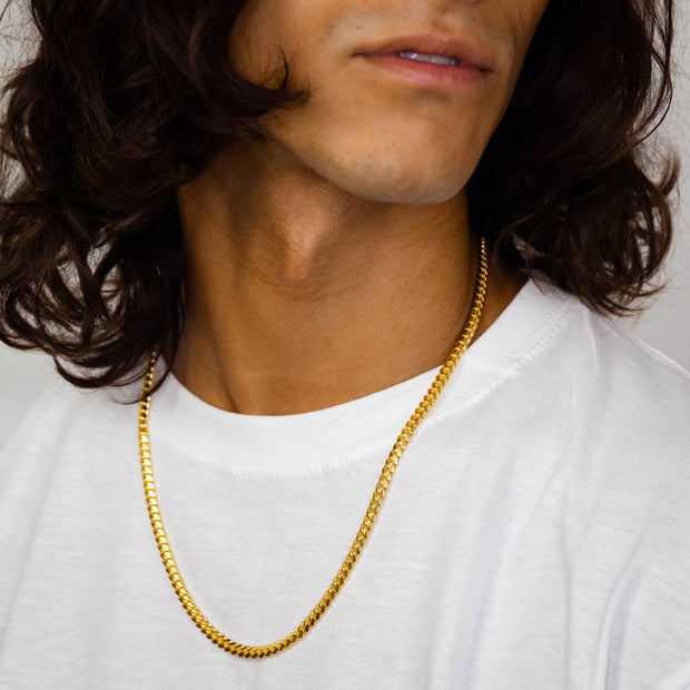 Gold Miami Cuban Chain 5mm