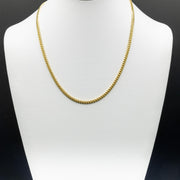 Solid Gold Miami Cuban Chain 4mm