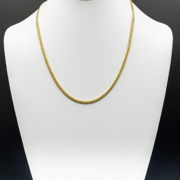 Solid Gold Miami Cuban Chain 4mm