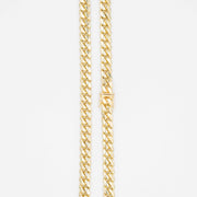 Solid Gold Miami Cuban Chain 7mm