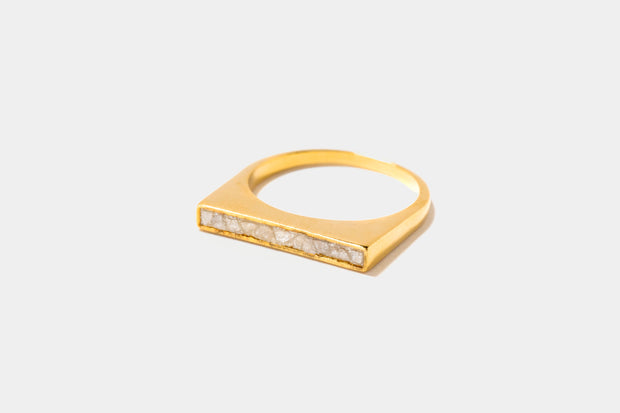 Michelle Gold Vermeil Ring