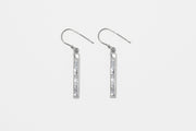 Miladi Small Oxidized Silver Earrings