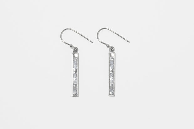 Miladi Small Oxidized Silver Earrings