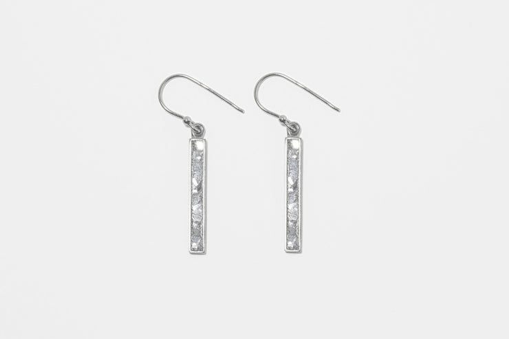 Miladi Small Oxidized Silver Earrings