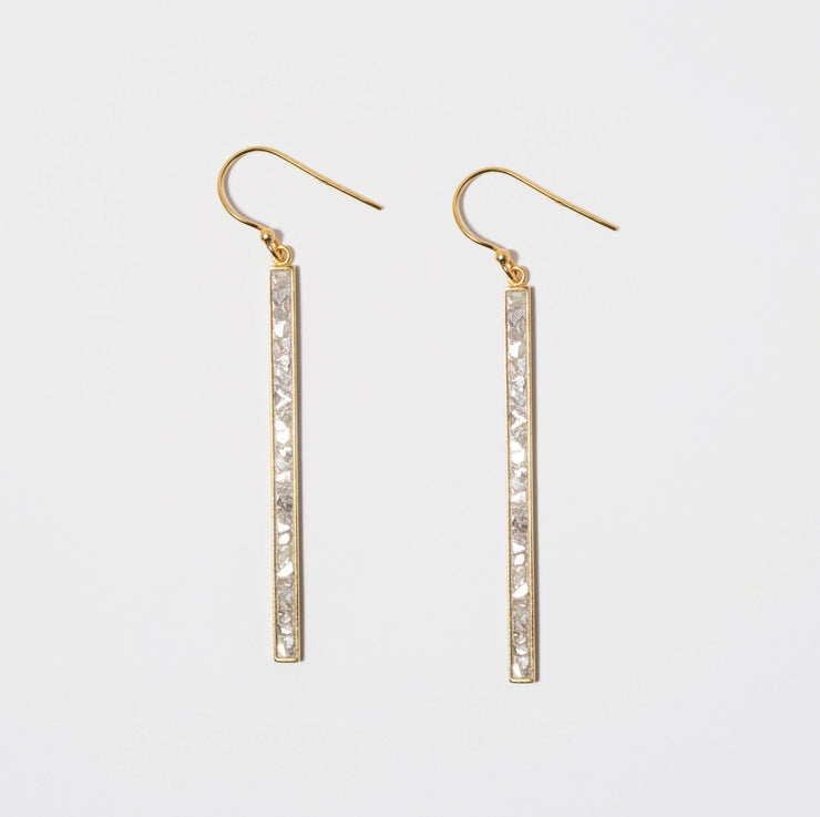 Miladi Large Gold Vermeil Earrings
