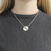 Convex and Concave Crescents Necklace