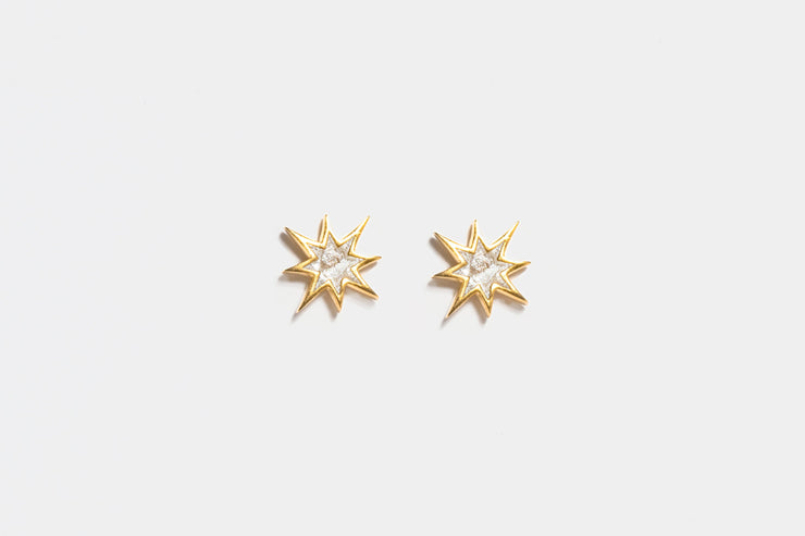 Nash Gold Vermeil Stud Earrings