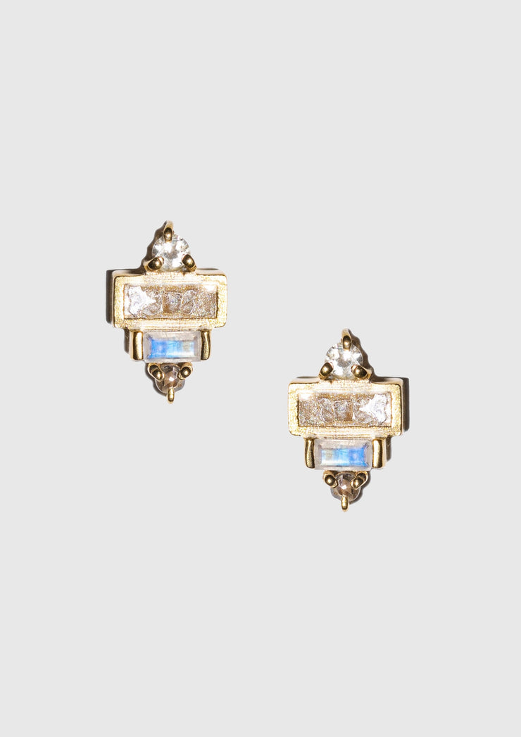Neart Gold Vermeil Stud Earrings