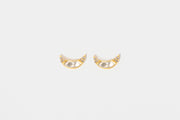 Noorpur Gold Vermeil Stud Earrings