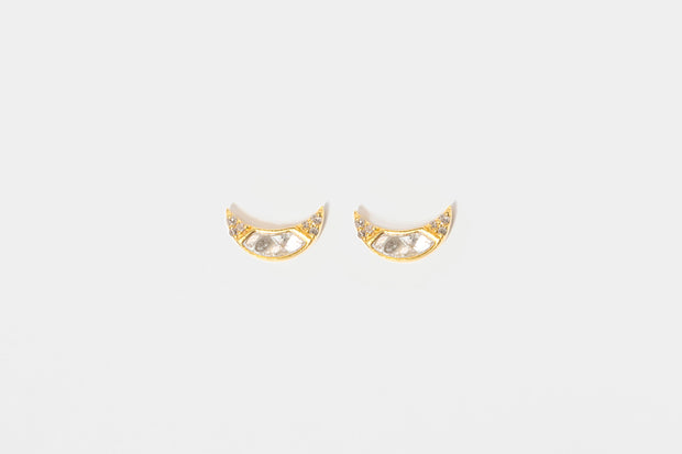 Noorpur Gold Vermeil Stud Earrings