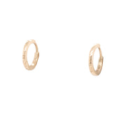 Gold El Dorado Huggie Hoop Earrings