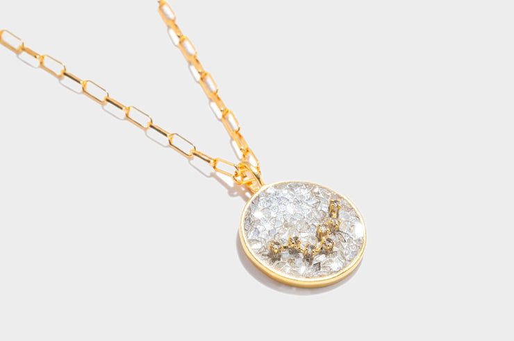 Pisces Gold Vermeil Pendant Necklace