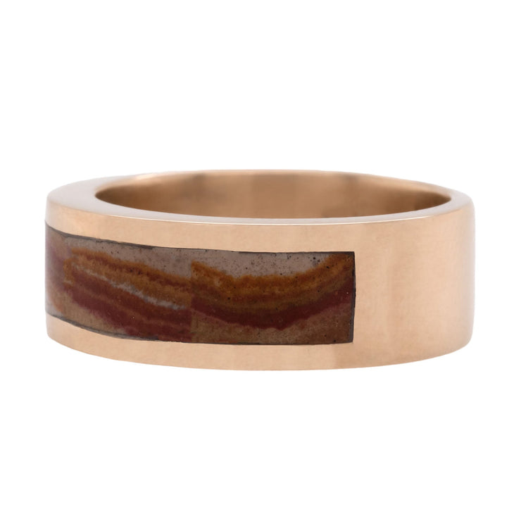 Composition No. 5 Inlay Band Ring