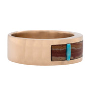 Composition No. 5 Inlay Band Ring