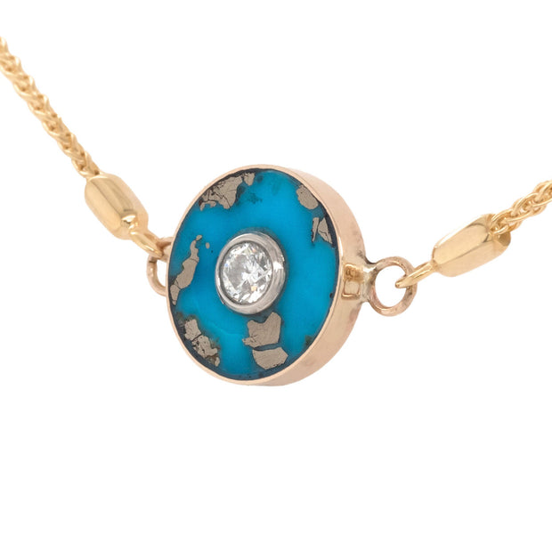 Cerclen Bolo Bracelet - Morenci Turquoise