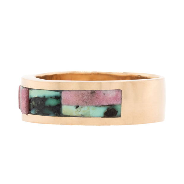 Composition No. 4 Inlay Band Ring