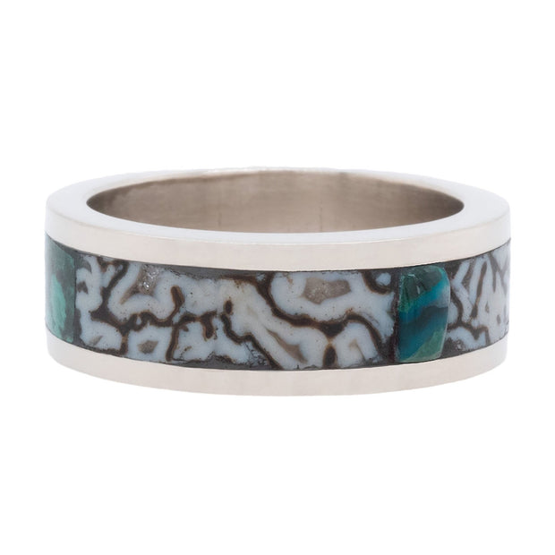 Composition No. 6 Inlay Band Ring