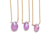 Ruby Little Gemstone Necklace