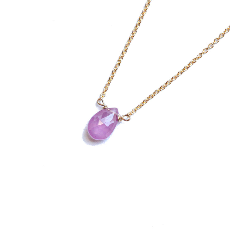 Ruby Little Gemstone Necklace