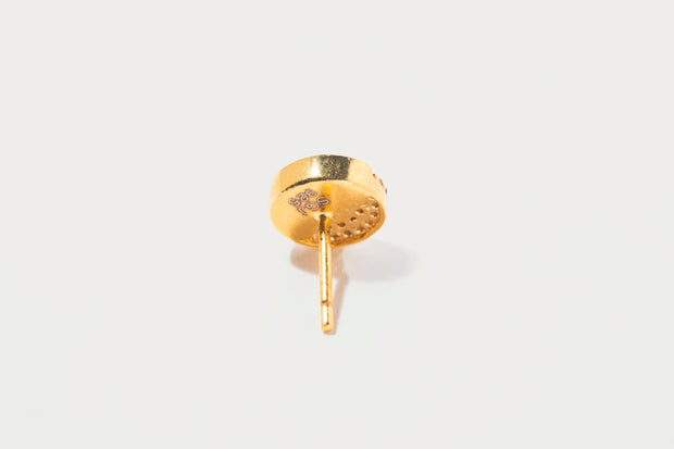 Raina Small Gold Vermeil Stud Earrings