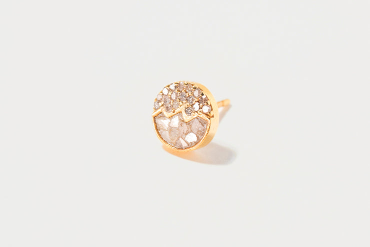 Raina Small Gold Vermeil Stud Earrings