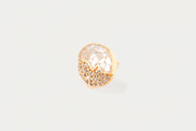 Raina Large Gold Vermeil Stud Earrings