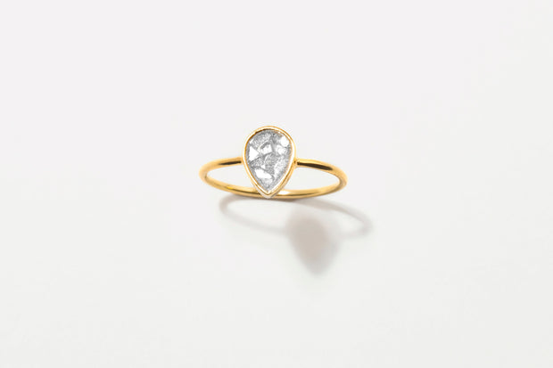 Raw Uncut Gold Vermeil Ring