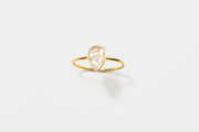 Raw Uncut Gold Vermeil Ring