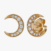 The Crescent Moon Studs