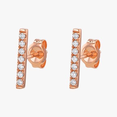 The Diamond Line earring