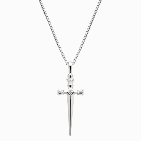 Diamond Sword Necklace