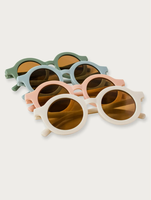 Baby + Toddler || Round Sunglasses - Blush