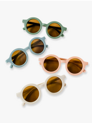 Baby + Toddler || Round Sunglasses - Blush