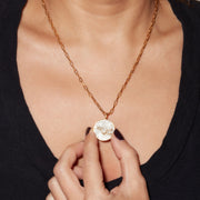 Taurus Gold Vermeil Pendant Necklace