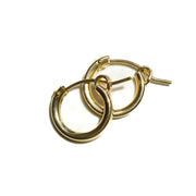 Thick Gold Hoops 14k Gold Filled
